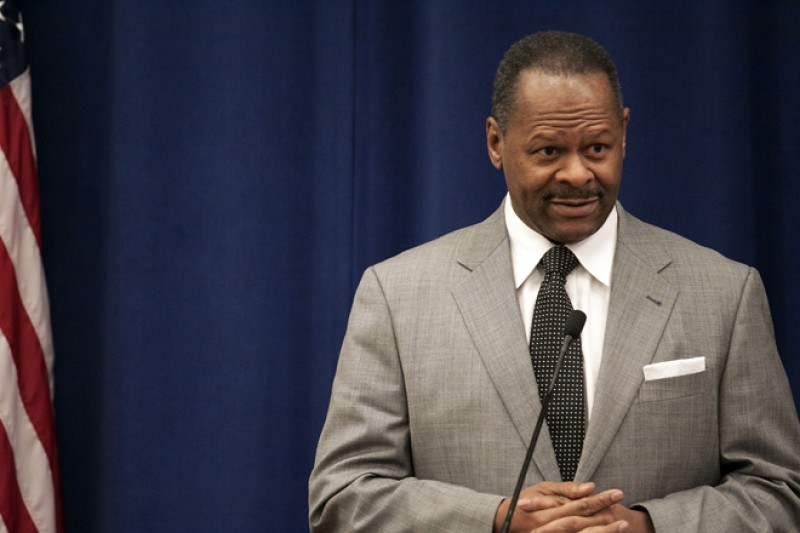 Image of Curtis J. Moody speaking